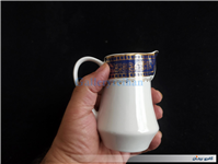 جفت سس خوری یا شکرپاش چینی طرح سورمه ای 