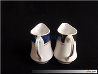 جفت سس خوری یا شکرپاش چینی طرح سورمه ای 