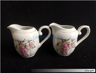 جفت سس خوری یا شکرپاش چینی طرح گل عروس