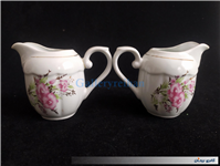 جفت سس خوری یا شکرپاش چینی طرح گل عروس