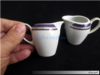 جفت سس خوری یا شکرپاش چینی طرح سورمه ای