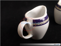 جفت سس خوری یا شکرپاش چینی طرح سورمه ای