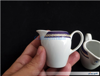 جفت سس خوری یا شکرپاش چینی طرح سورمه ای