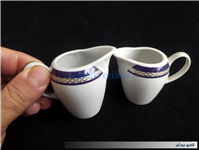 جفت سس خوری یا شکرپاش چینی طرح سورمه ای