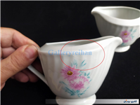 2عدد سس خوری یا شکرپاش چینی طرح خاص 