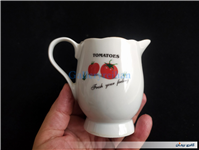 جفت قوری و شکرریز طرح گوجه ای