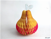 کاغذ کشی گلابی تزئین نوستالژی دهه 60 