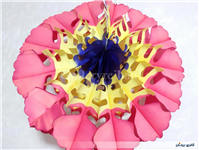 کاغذ کشی تزیین تولد نوستالژی دهه 60 