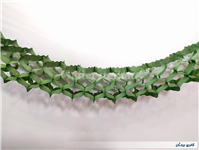 کاغذ کشی ریسه تزئین تولد نوستالژی دهه 60