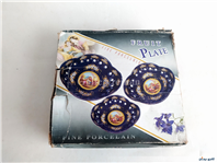 ظرف پذیرایی سه تیکه سورمه ای لیلی مجنون