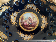 ظرف پذیرایی سه تیکه سورمه ای لیلی مجنون