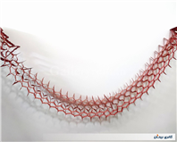 کاغذ کشی ریسه تزئین تولد نوستالژی دهه 60