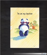 کارت پستال انتشارات وودفیلد چاپ بریتانیا 