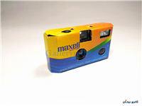دوربین یکبار مصرف قدیمی مارک Maxell 