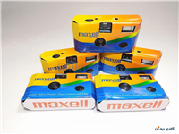 دوربین یکبار مصرف قدیمی مارک Maxell 