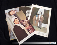 4 عدد پوستر بزرگ قدیمی چاپ اوایل انقلاب 