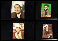 4عددپوستر مقوایی قدیمی چاپ اوایل انقلاب