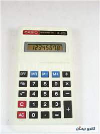 ماشین حساب کلکسیونی CASIO HL-812E ساخت ژاپن 