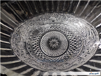 شکلات خوری طرح بهشتی قدیمی دسته دار