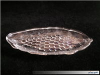 دیس بلوری یا خرما خوری طرح گل انگوری