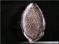 دیس بلوری یا خرما خوری طرح گل انگوری