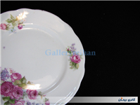 دیوارکوب چینی قدیمی طرح گل سرخی