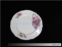 دیوارکوب چینی قدیمی طرح گل سرخی