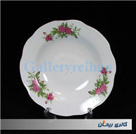 دیوارکوب چینی گل سرخی قدیمی