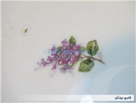 دیوارکوب چینی گل سرخی قدیمی