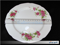 دیوارکوب چینی گل سرخی قدیمی