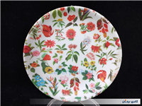 جفت دیوارکوب ملامین قدیمی و زیبا طرح گل 