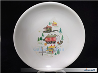 جفت دیوارکوب ملامین قدیمی و زیبا طرح کلبه