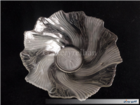 کاسه میوه خوری دو رنگ طرح گل لاله 