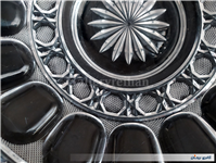 دیس میوه خوری بلوری تراش دست زیبا