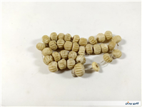 33 عدد مهره طرح دار ساخته شده از استخوان 