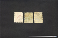 3عدد تمبر سری اول رضاشاهی رتوشه