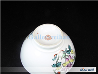 کاسه روسی نقاشی دست قدیمی و زیبا طرح گل