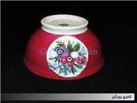 کاسه لاکی بسیار قدیمی طرح گلهای زیبا 