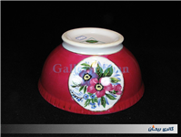 کاسه لاکی بسیار قدیمی طرح گلهای زیبا 