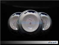 3کاسه روسی قدیمی طرح انگوری کاردست 