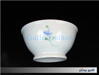 کاسه روسی نقاشی دست قدیمی طرح گل سیب