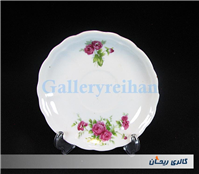 دیوارکوب یا زیرفنجانی گل سرخی قدیمی