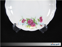 دیوارکوب یا زیرفنجانی گل سرخی قدیمی