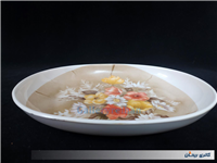 دیس قدیمی ملامین طرح گل