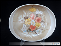 دیس قدیمی ملامین طرح گل