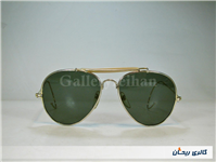 عینک شیشه سبز دسته عصایی قدیمی 