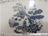 دیس قدیمی ملامین طرح زن ژاپنی