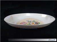 دیس گود قدیمی ملامین طرح گل 