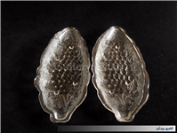 2عدد دیس بلوری یا خرما خوری گل انگوری