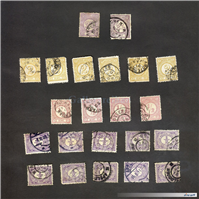 22عدد تمبر قدیمی و کمیاب کشور هلند 